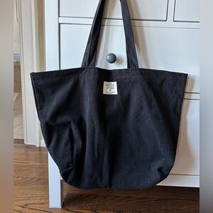 Sézane x octobre tote bag corduroy